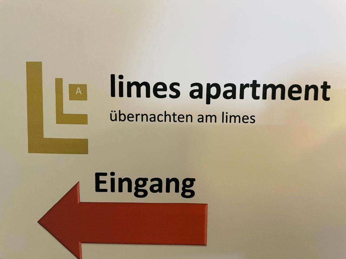 Limes Apartment -Uebernachten Am Limes- ライナウ エクステリア 写真